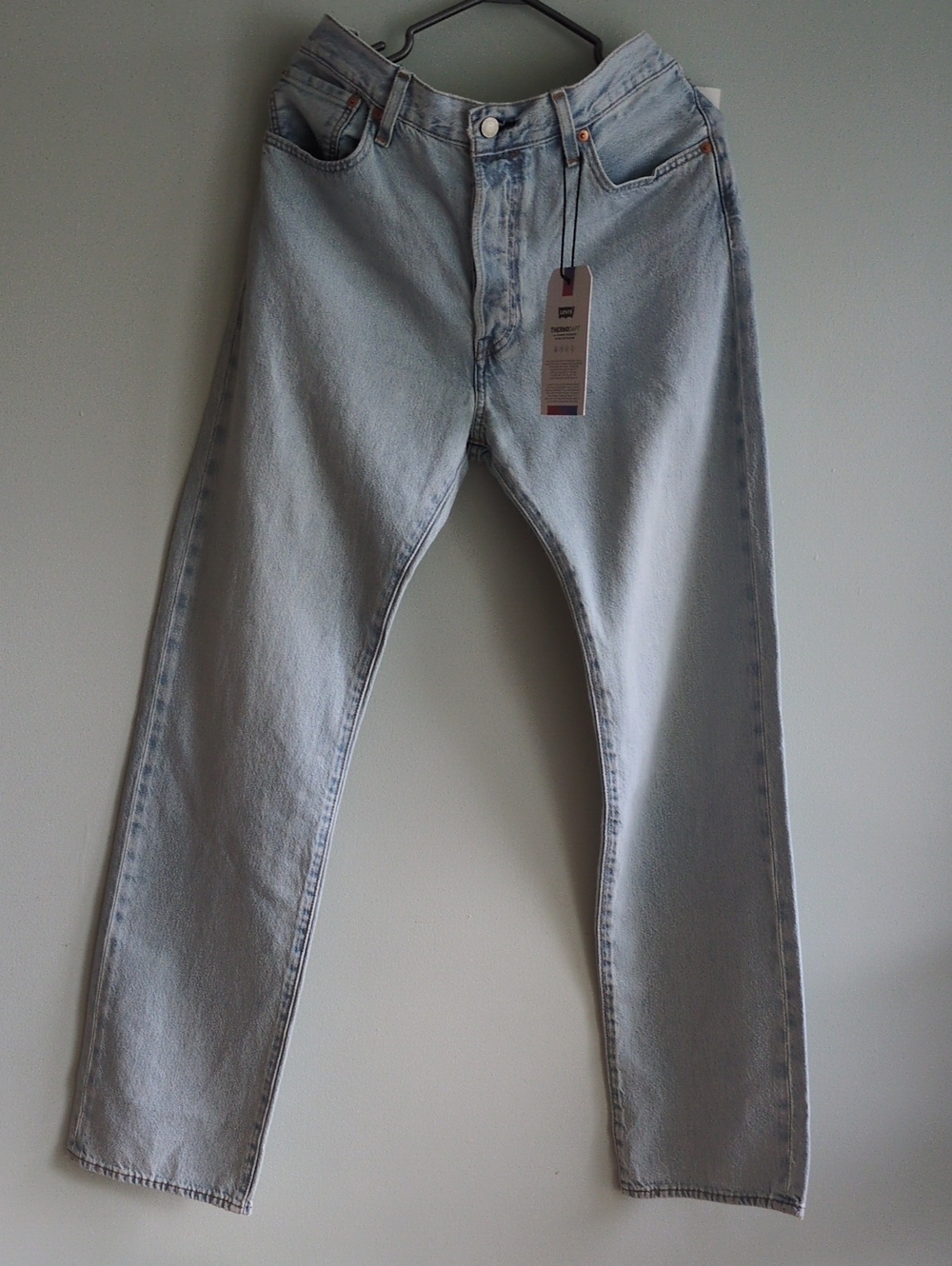 Levi's Light Wash Men's Straight Jeans